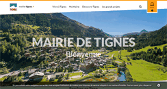 Desktop Screenshot of mairie-tignes.fr